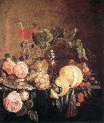 Still-Life with Flowers and Fruit swg HEEM, Jan Davidsz. de